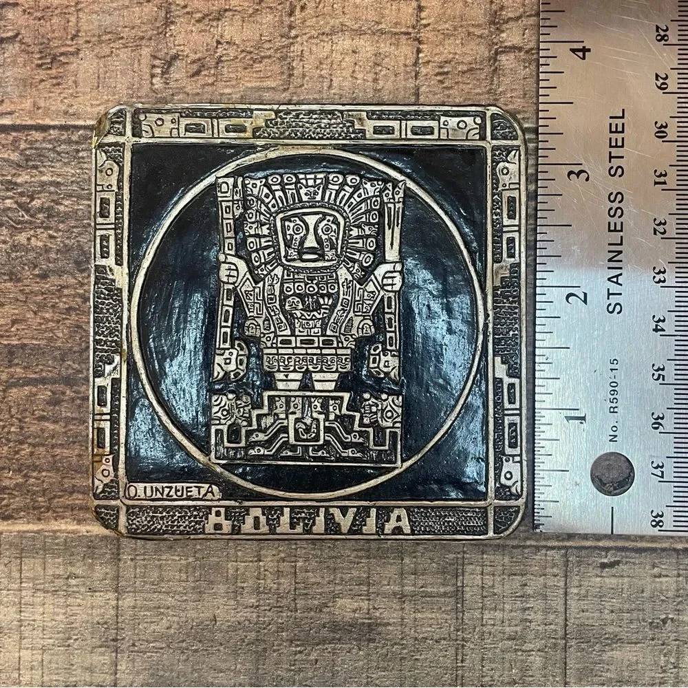 SET of Six (6) Bolivia Coasters South America